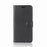 Lychee Skin Leather Wallet Case for iPhone 8 Plus / 7 Plus - Black - 2