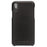 QIALINO Cowhide Leather Coated PC Back Casing for iPhone X / XS 5.8 inch Hard Phone Accessory - Black - 2
