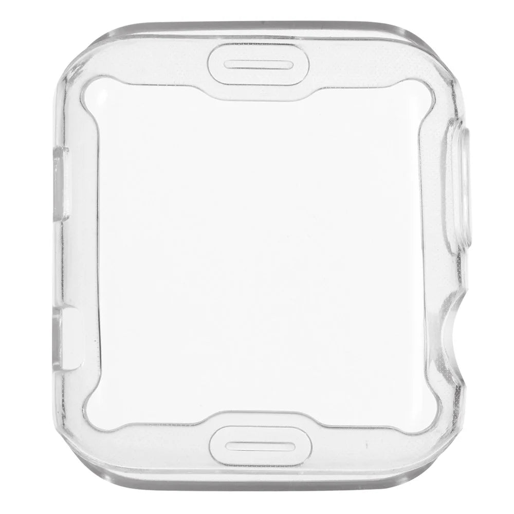 Transparent TPU Protective Case with Non-slip Inner for Apple Watch 42mm Series 3 2 1 - 2