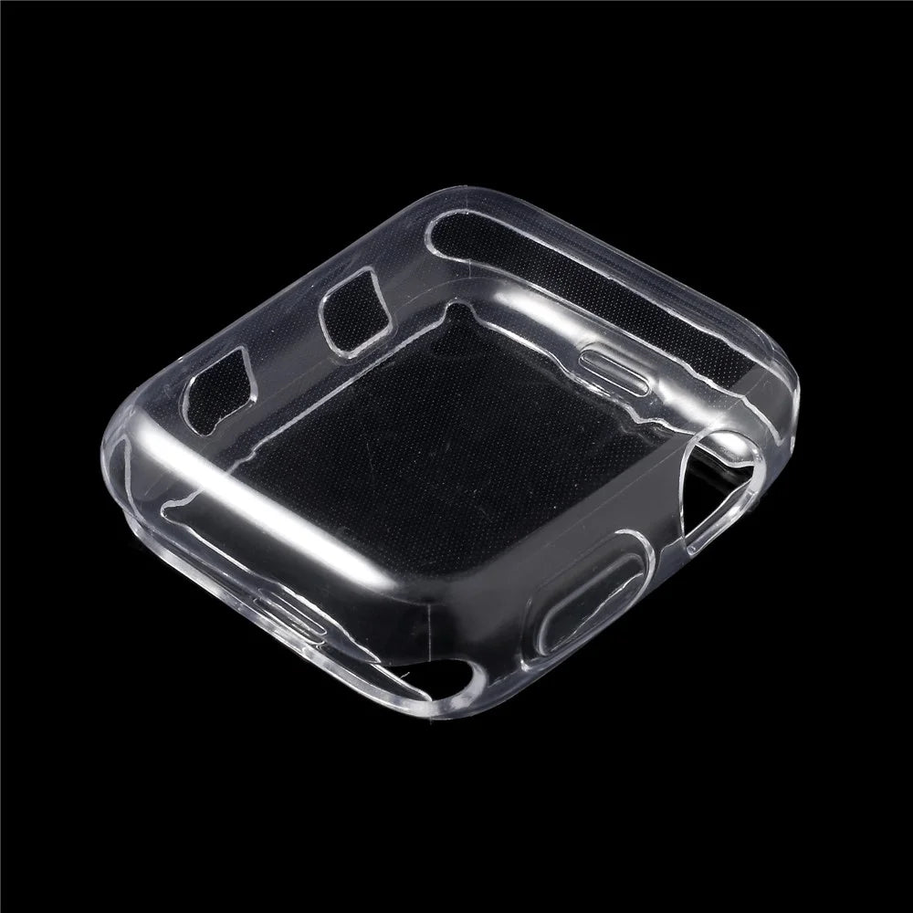 Transparent TPU Protective Case with Non-slip Inner for Apple Watch 42mm Series 3 2 1 - 3