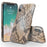 QIALINO Python Skin Texture Genuine Leather Phone Back Case for iPhone X - 2