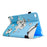 Patterned Leather Card Holder Casing Cover for iPad 9.7 (2018)/9.7 (2017)/Air 2/Air 1 - Cute Panda - 3