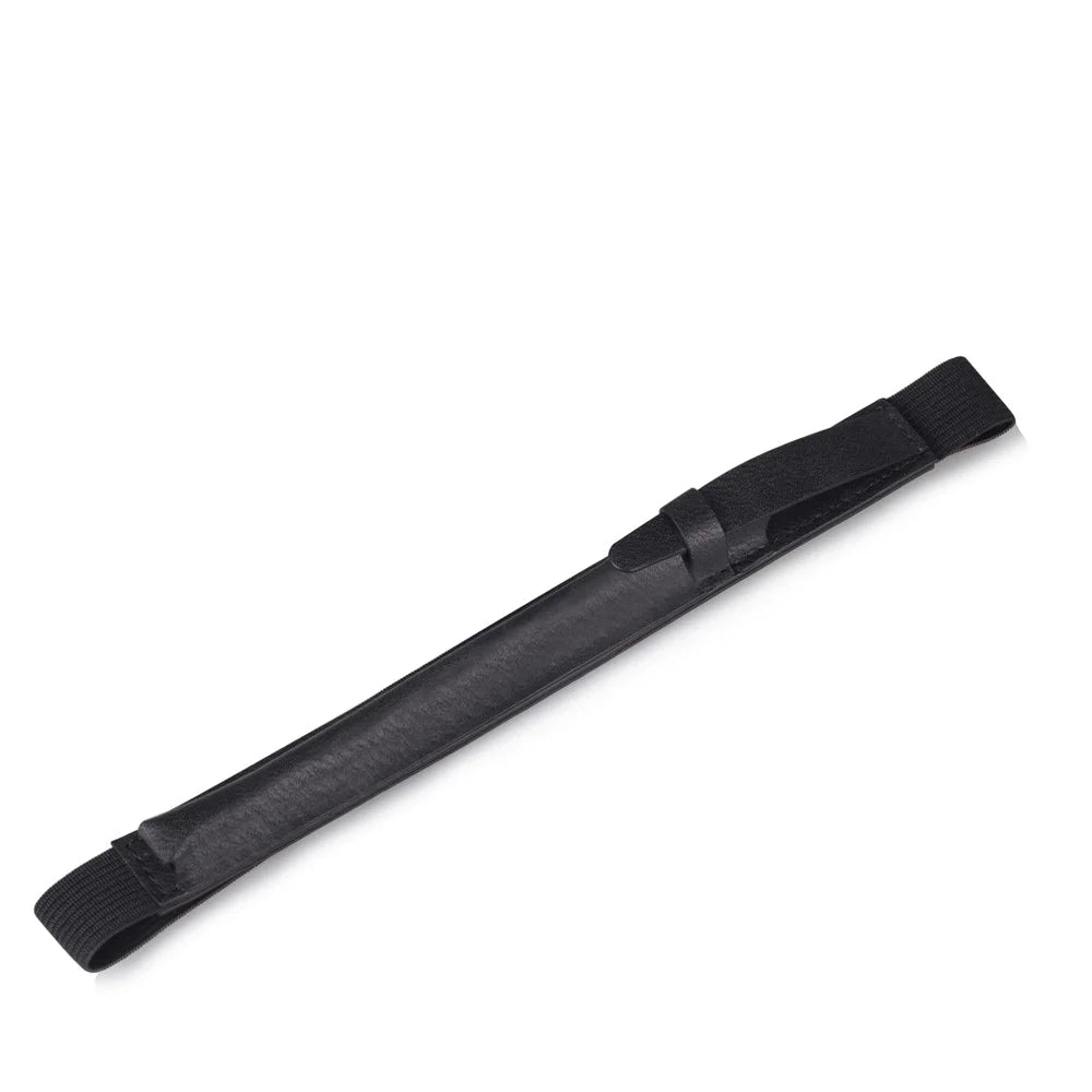 PU Leather Pencil Bag with Elastic Band for Apple Pencil - Black - 3