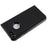 For iPhone SE (2020) / SE (2022) / 8 / 7 Flip Leather Cover with Stand Full Body Protective Phone Case - Black - 6