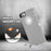 Shockproof Drop-proof Dust-proof Plastic + TPU Combo Shell for iPhone 6s/6 - White + Grey - 3