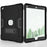 Cool PC + Silicone Hybrid Kickstand Tablet Casing Cover for iPad Air - Black - 3