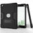 Cool PC + Silicone Hybrid Kickstand Tablet Casing Cover for iPad Air - Black - 6