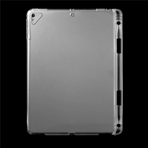 Transparent - Clear TPU Universal Tablet Protector Cover with Pencil Slot for iPad 9.7-inch (2017)/9.7-inch (2018)/Air 2/Pro 9.7 inch (2016) - 1