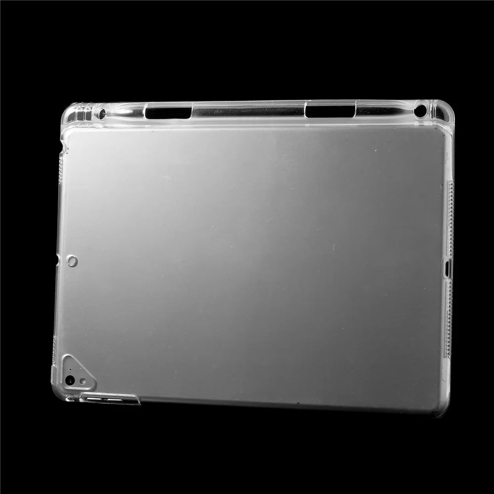 Transparent - Clear TPU Universal Tablet Protector Cover with Pencil Slot for iPad 9.7-inch (2017)/9.7-inch (2018)/Air 2/Pro 9.7 inch (2016) - 3