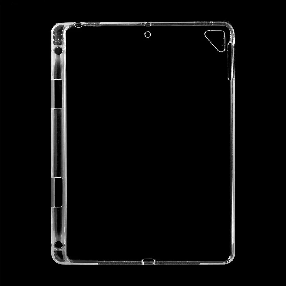 Transparent - Clear TPU Universal Tablet Protector Cover with Pencil Slot for iPad 9.7-inch (2017)/9.7-inch (2018)/Air 2/Pro 9.7 inch (2016) - 6