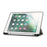 Marble Pattern Tri-fold Stand Smart Folio PU Leather Case with Pen Slot for iPad 9.7-inch (2018) / (2017) / (2016) / Air 2 / Air - Pink - 4