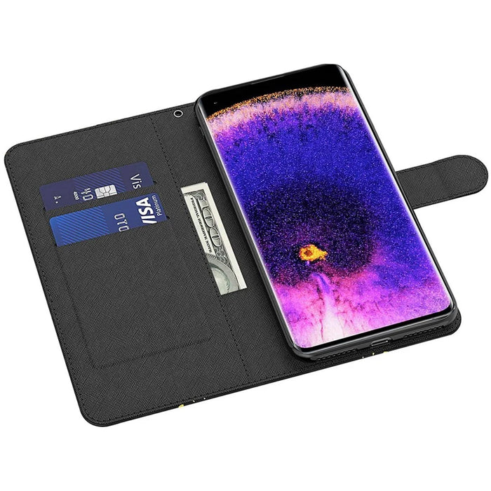 Pattern Printing Wallet Leather Shell with Stand for iPhone 7/8/SE (2022)/SE (2020) 4.7 inch - Gold Butterflies - 2
