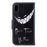 For iPhone XR 6.1 inch Pattern Printing PU Leather Protection Cell Phone Case - Don't Touch My Phone - 3