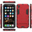 Cool Guard Plastic TPU Hybrid Cell Phone Case with Kickstand for iPhone XR 6.1 inch - Red - 4