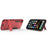Cool Guard Plastic TPU Hybrid Cell Phone Case with Kickstand for iPhone XR 6.1 inch - Red - 5