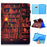 Pattern Printing Leather Card Holder Stand Cover for iPad 9.7-inch (2018) / 9.7-inch (2017) / Air 2 / Air - Books - 1