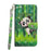 Pattern Printing Leather Wallet Shell for iPhone XR 6.1 inch - Panda Pattern - 3