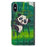 Pattern Printing Leather Wallet Shell for iPhone XR 6.1 inch - Panda Pattern - 5