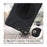 For iPad 9.7 (2018) / 9.7 (2017) X-Shape 360 Degree Swivel PC + TPU Combo Kickstand Case - All Black - 6