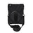 For iPad 9.7 (2018) / 9.7 (2017) X-Shape 360 Degree Swivel PC + TPU Combo Kickstand Case  with Shoulder Strap - All Black - 3