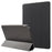 PU Leather Tablet Case with Tri-fold Stand for iPad Air 2 Dual Angles Stand Design Tablet Case - Black - 1