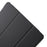 PU Leather Tablet Case with Tri-fold Stand for iPad Air 2 Dual Angles Stand Design Tablet Case - Black - 7