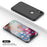 For iPhone XS Max Flip Leather Cover with Stand Full Body Protective Phone Case - Black - 1
