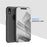 For iPhone XS Max Flip Leather Cover with Stand Full Body Protective Phone Case - Black - 5