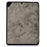 Tri-fold Leather Stand Cover for iPad Air / Air 2 / iPad 9.7-inch (2018) / iPad 9.7-inch (2017) - Grey - 3