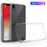 100PCS/Lot Drop-resistant Clear Acrylic + TPU Hybrid Case for iPhone XR 6.1 inch - Transparent - 1