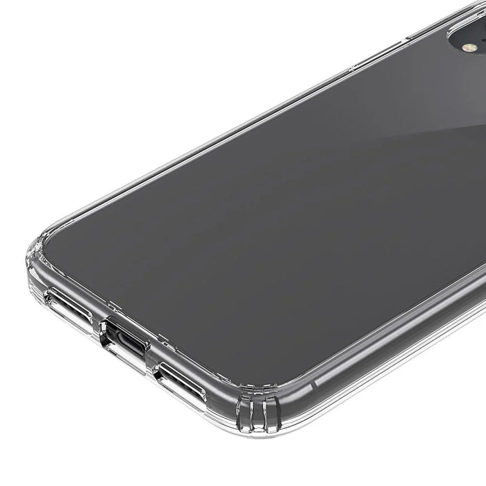 100PCS/Lot Drop-resistant Clear Acrylic + TPU Hybrid Case for iPhone XR 6.1 inch - Transparent - 5