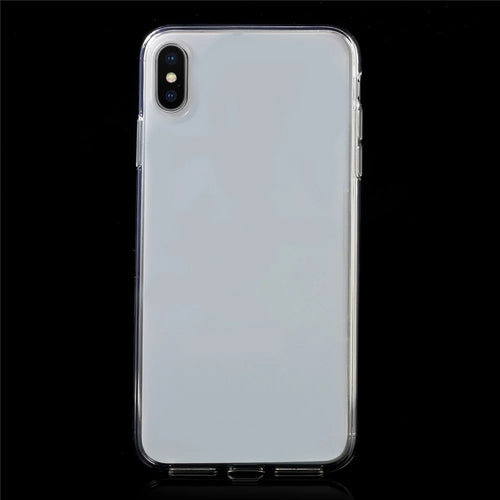 Clear TPU Soft Super Thin Phone Protective Back Cover for iPhone XS Max 6.5 inch - Transparent - 1