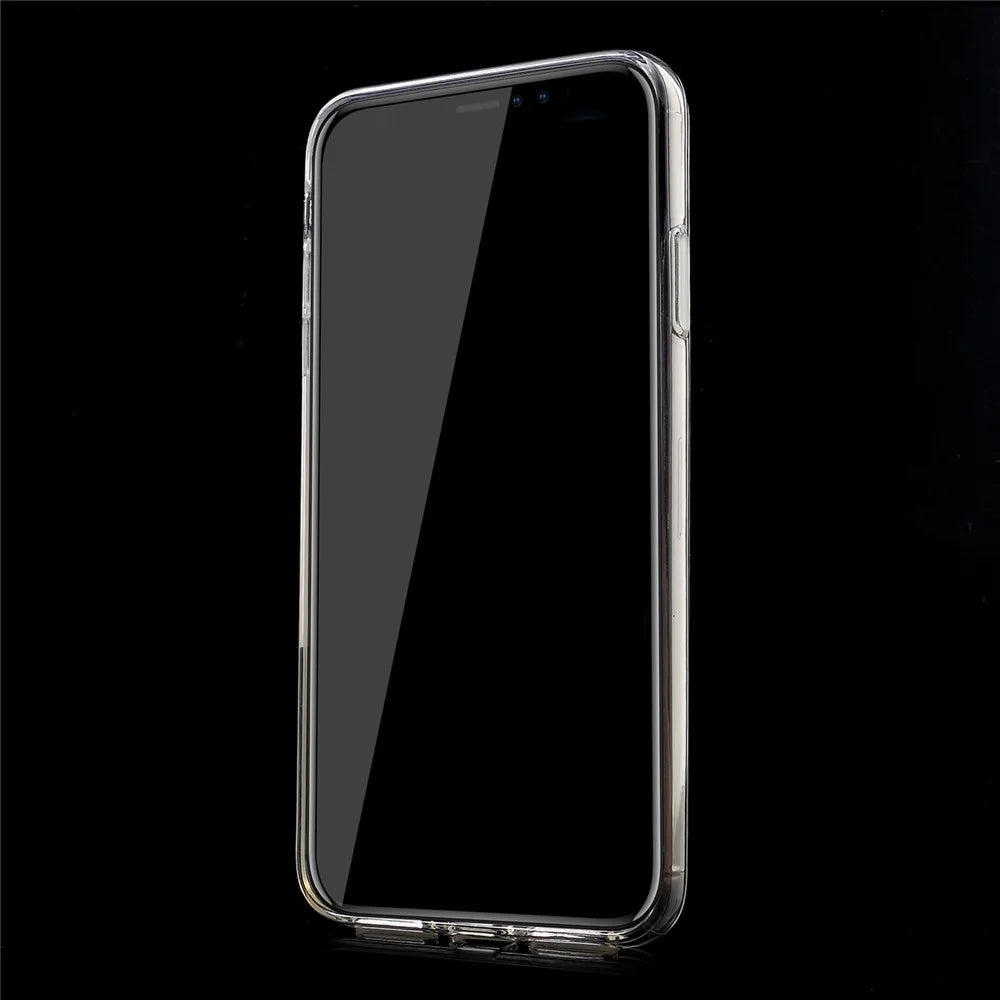 Clear TPU Soft Super Thin Phone Protective Back Cover for iPhone XS Max 6.5 inch - Transparent - 2