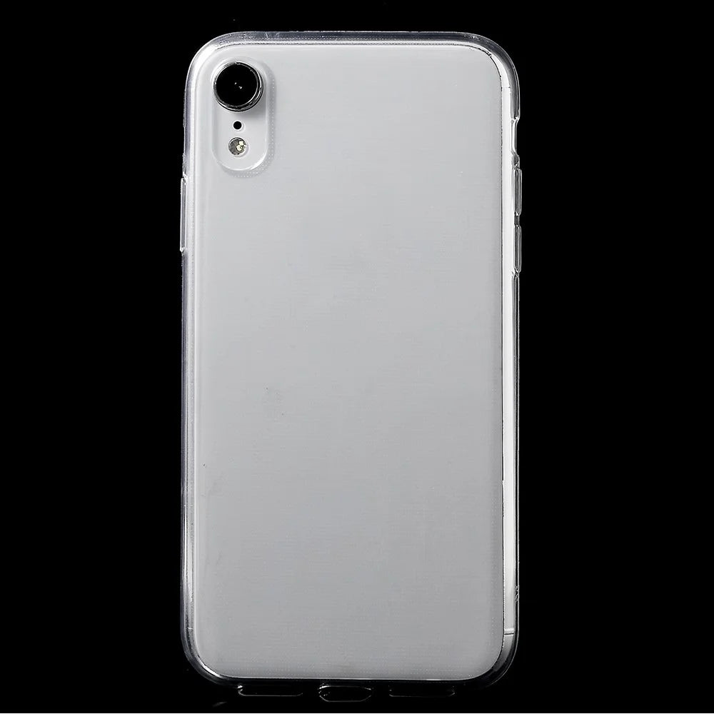 Crystal Clear TPU Protection Mobile Phone Shell Case for iPhone XR 6.1 inch - 2