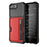 PU Leather Coated PC TPU Hybrid Mobile Phone Shell for iPhone 8 Plus / 7 Plus / 6s Plus / 6 Plus - Red - 3
