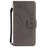 Imprinted Mandala Pattern PU Leather Protection Mobile Phone Case for iPhone SE/5s/5 - Grey - 2
