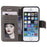 Imprinted Mandala Pattern PU Leather Protection Mobile Phone Case for iPhone SE/5s/5 - Grey - 4
