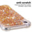 Glitter Powder Quicksand Shockproof TPU Phone Casing for iPhone XR 6.1 inch - Gold - 3