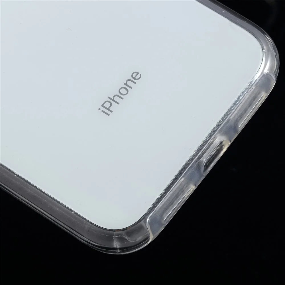 For iPhone XR 6.1 inch Two Pieces Front TPU + PC Back Full Body Protection Case - 4