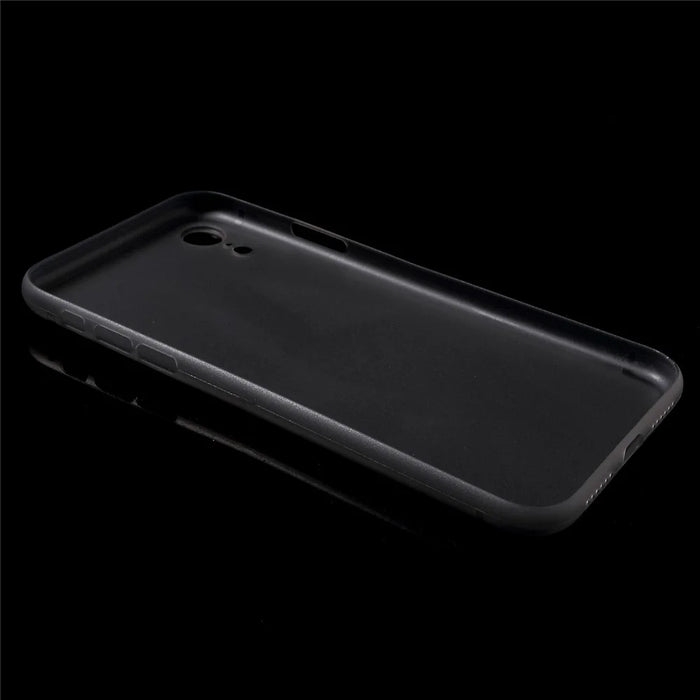 For iPhone XR 6.1 inch Ultra-thin Plastic Mobile Phone Cover - Light Grey - 5