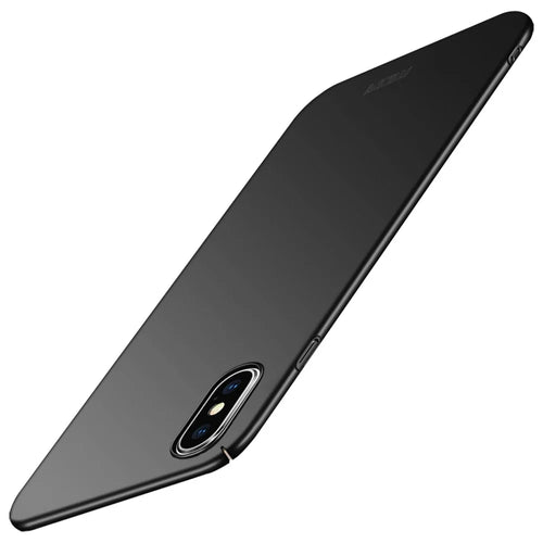 MOFI Shield Frosted Ultra-thin Plastic Mobile Case for iPhone XS Max 6.5 inch - Black - 1