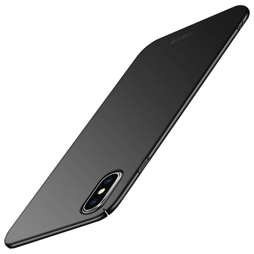 MOFI Shield Frosted Ultra-thin Plastic Mobile Case for iPhone XS Max 6.5 inch - Black - 1
