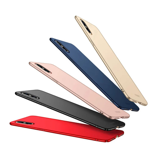 MOFI Shield Frosted Ultra-thin Plastic Mobile Case for iPhone XS Max 6.5 inch - Black - 2