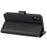Cross Texture Leather Wallet Case + Removable TPU Back Shell for iPhone XR 6.1 inch - Black - 6