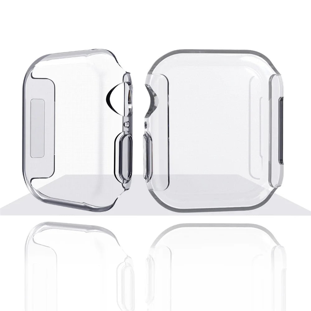 Soft Transparent TPU Case Protector Shell Accurate Cutouts for Apple Watch Series SE3 / SE2 / SE1 /  6 / 5 / 4 40mm - 2