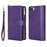 For iPhone 8 Plus / 7 Plus / 6s Plus / 6 Plus KT Multi-functional Series-4 Detachable 2-in-1 TPU + Zipper Wallet Stand Leather Portable Case - Purple - 2