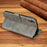DG.MING Retro Style Leather Stand Case with Card Slots for iPhone XR 6.1 inch - Grey - 3