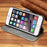 DG.MING Retro Style Wallet Leather Stand Case for iPhone 6s Plus / 6 Plus - Grey - 4