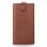 QIALINO Cowhide Leather Pouch Wallet Phone Cover for iPhone XS Max 6.5 inch - Brown - 5