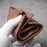 QIALINO Cowhide Leather Pouch Wallet Phone Case for iPhone XR 6.1 inch - Brown - 2